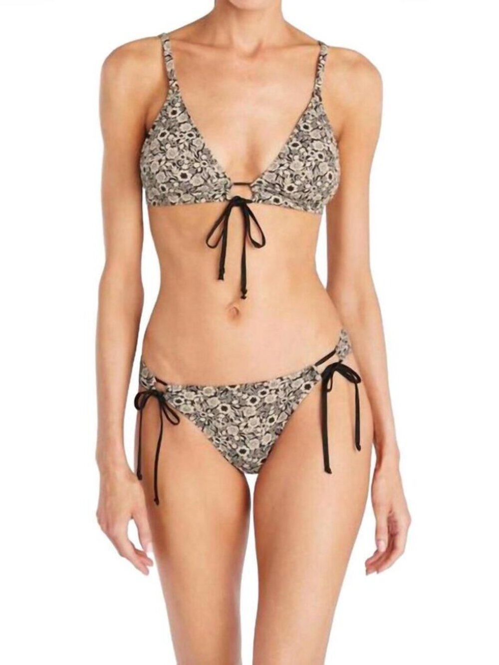 ROBIN PICCONE AUBREY TRIANGLE TOP BIKINI Size Small